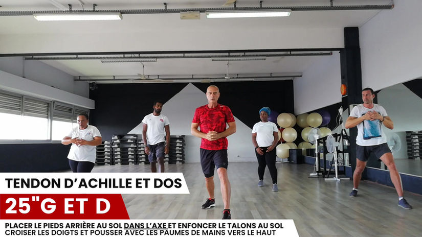Tendons d'achilles et mollets